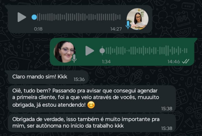 Depoimento de Ana Caroline Nunes