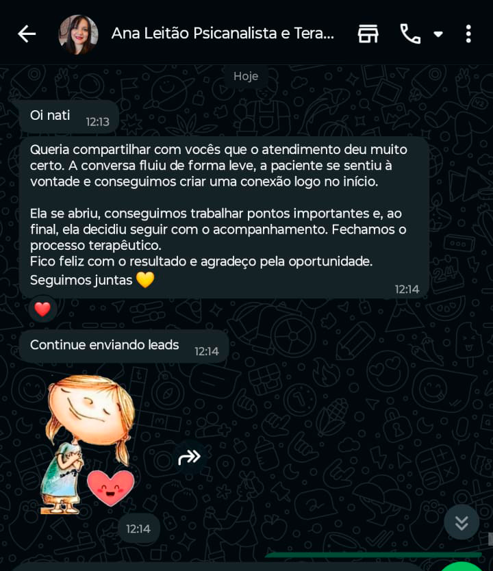 Depoimento de Ana Leitão